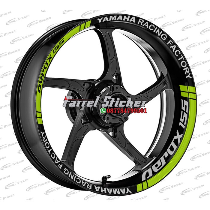 Stiker Velg Sticker Velk Aerox Stabilo