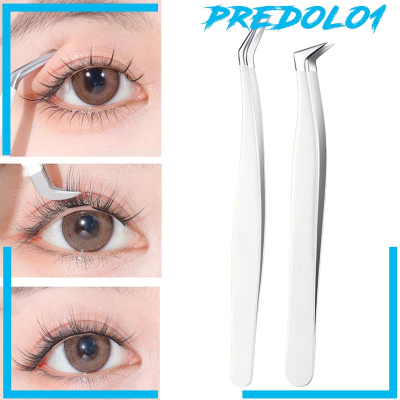 [Predolo1] Eyelash Extension Pinset Alat Aplikator Bulu Mata Palsu Profesional