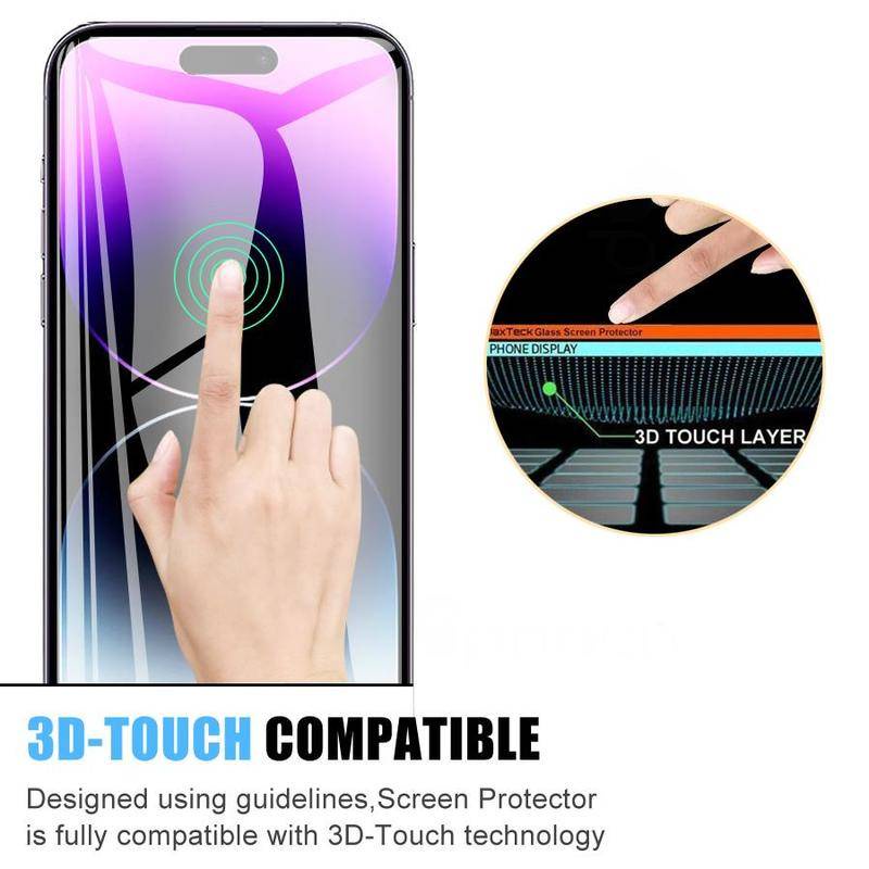 5pcs Full Tempered Glass Untuk Iphone14 13 12 11 Pro MAX Plus Mini Pelindung Layar Untuk iPhone X XS MAX XR 78 6 6S Plus SE 2022 2020 14Plus 13Mini 12Mini Kaca Film