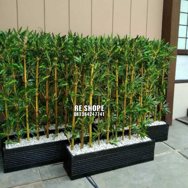 Bunga plastik/Bunga hias artificial/partisi Bambu/bambu hias