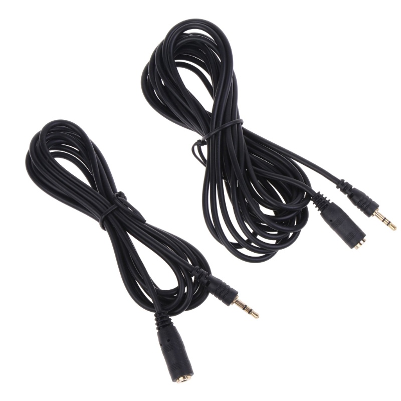 Zzz 150cm 300cm Kabel2 5mm Male to Female Jack Extension Cord Line Kawat AUX