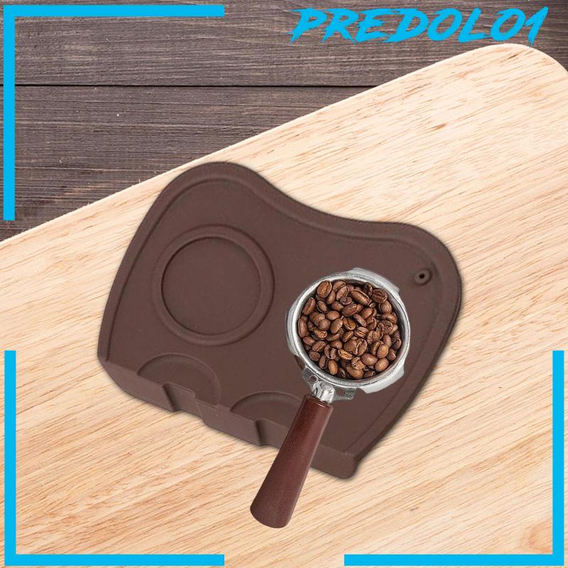[Predolo1] Coffee Tamper Mat Counter Edge Holder Untuk Aksesoris Kopi Dapur