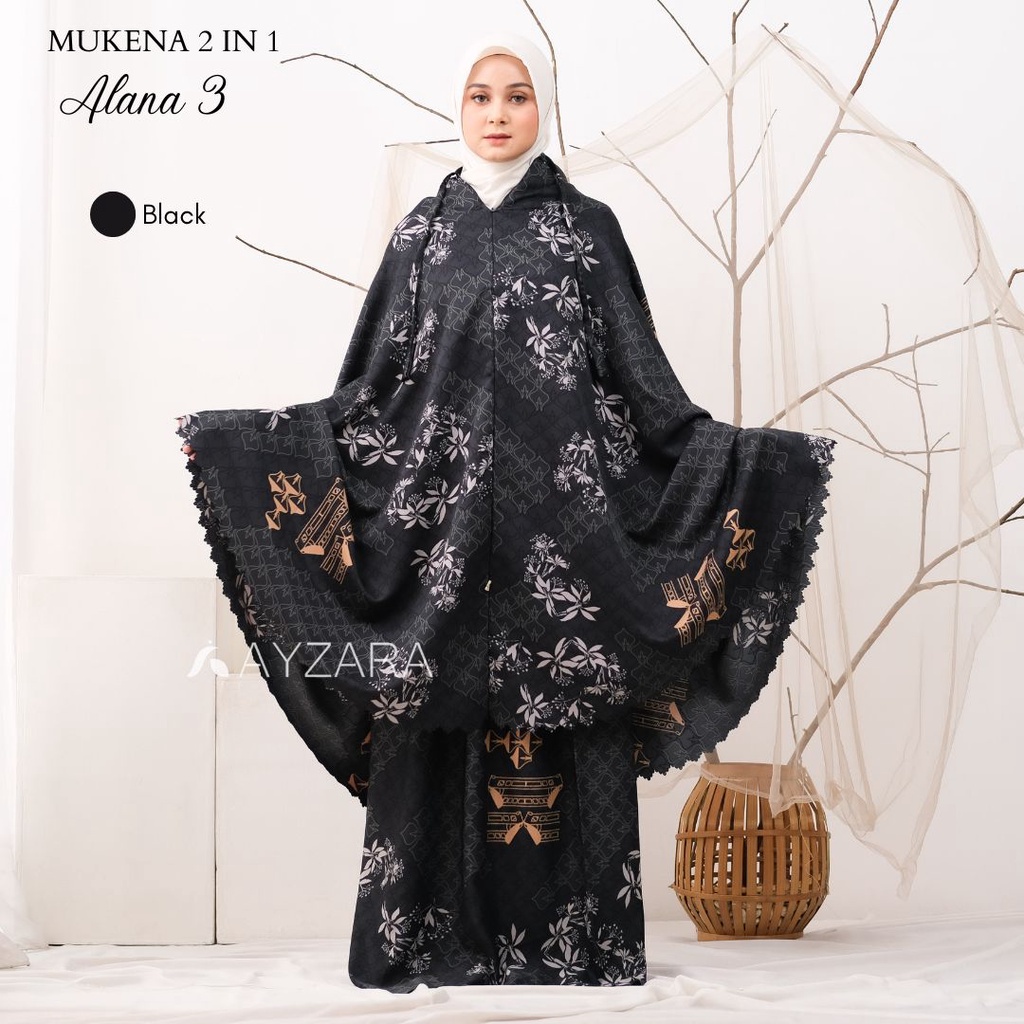 [New Arrival] Mukena Lebaran Mukena Daily Maxmara 2In1 Lasercut Alana Free Ongkir K33 / Mukena Dewas