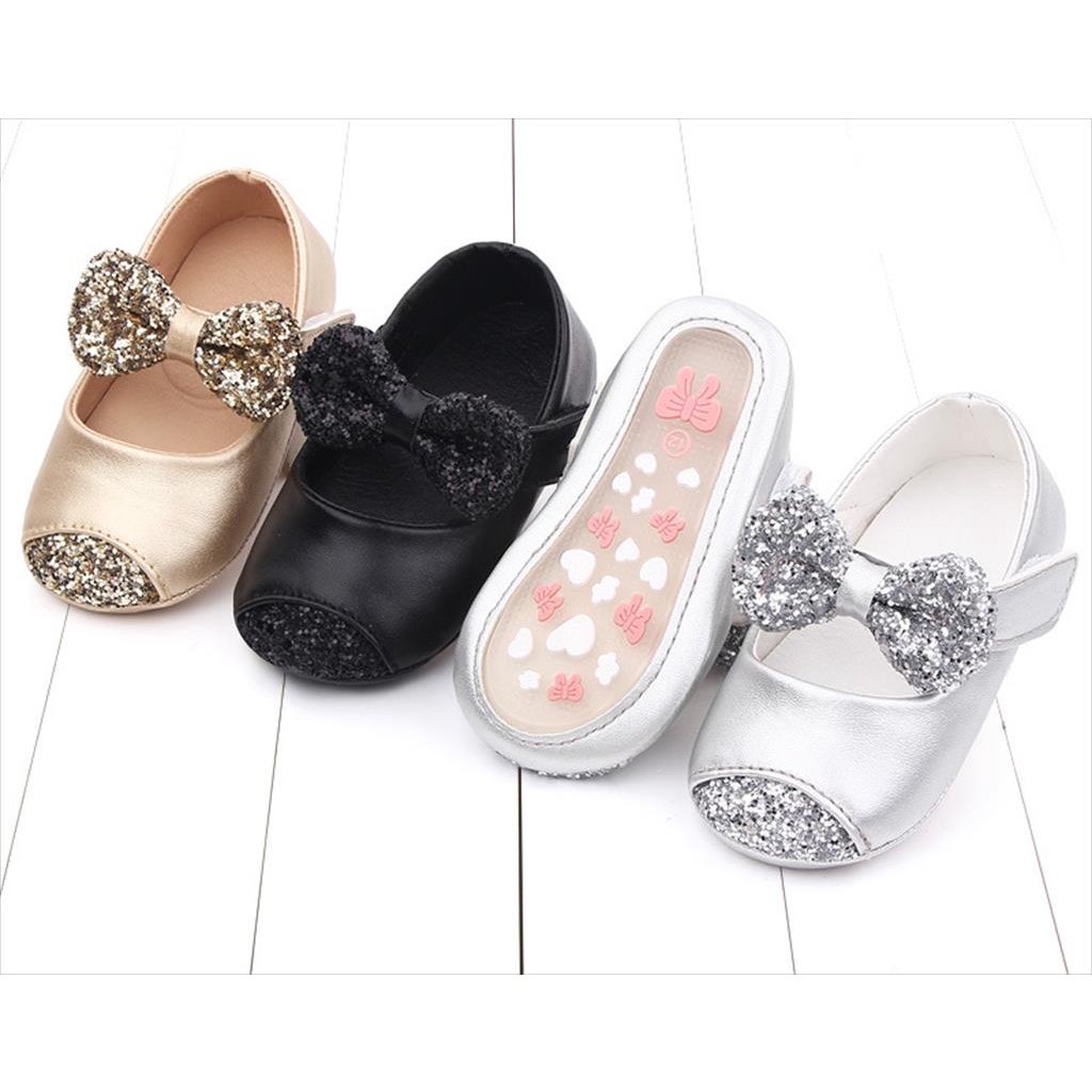 Sepatu Bayi Prewalker Perempuan 0-12 Bulan Baby Shoes Shoe Cewek 0-12 month murah A05 Sophia Bow