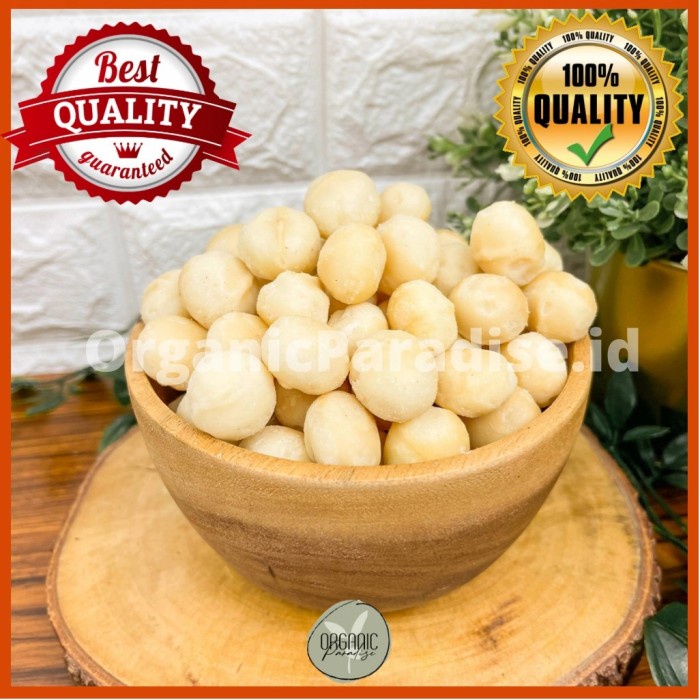 

Macadamia Nut 250 gr / Kacang Macadamia 250 gr - RAW, BELAH 4