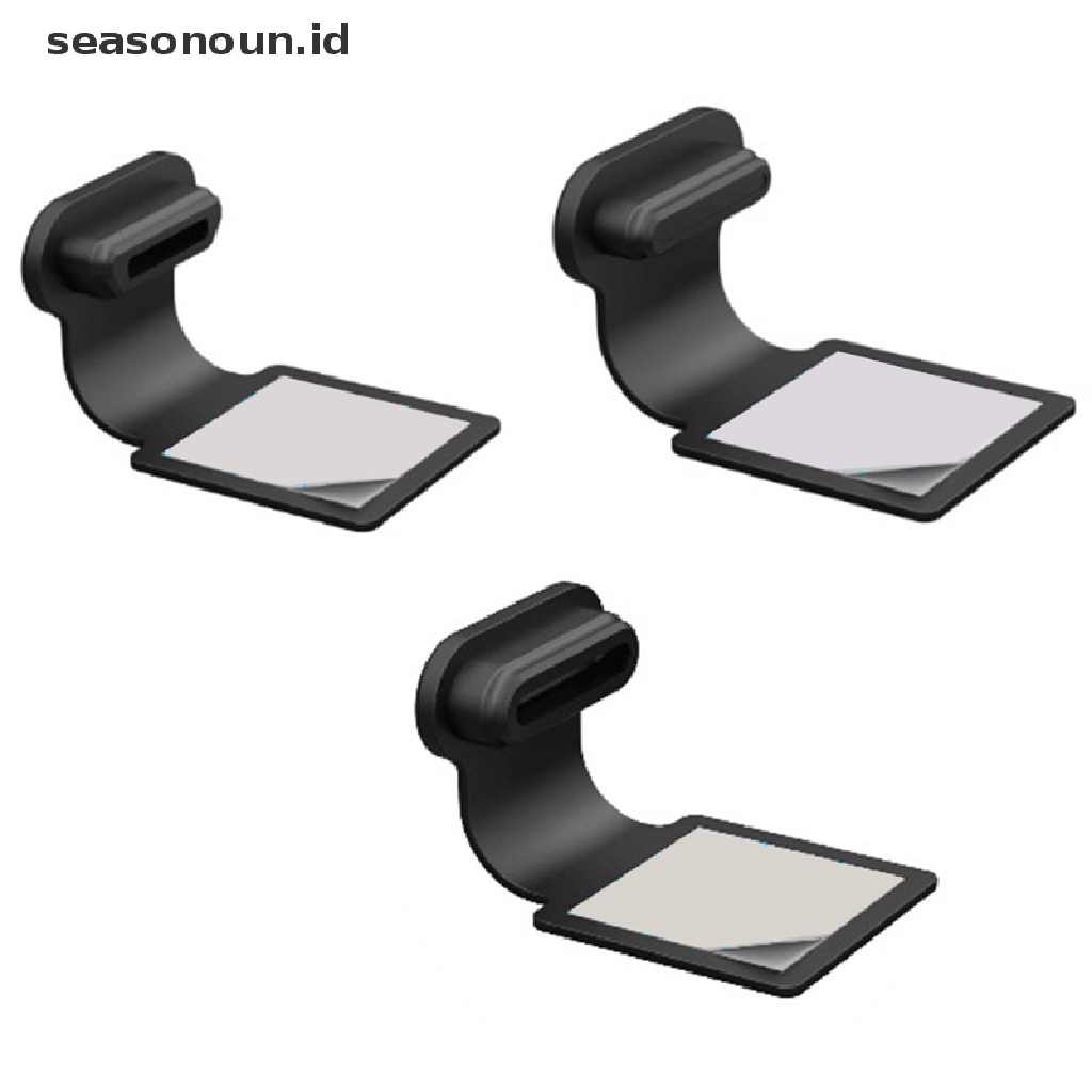 Seasonoun Colokan Debu Telepon Silikon Anti Rontok Port Charging Colokan Debu Type-C Mirco USB.