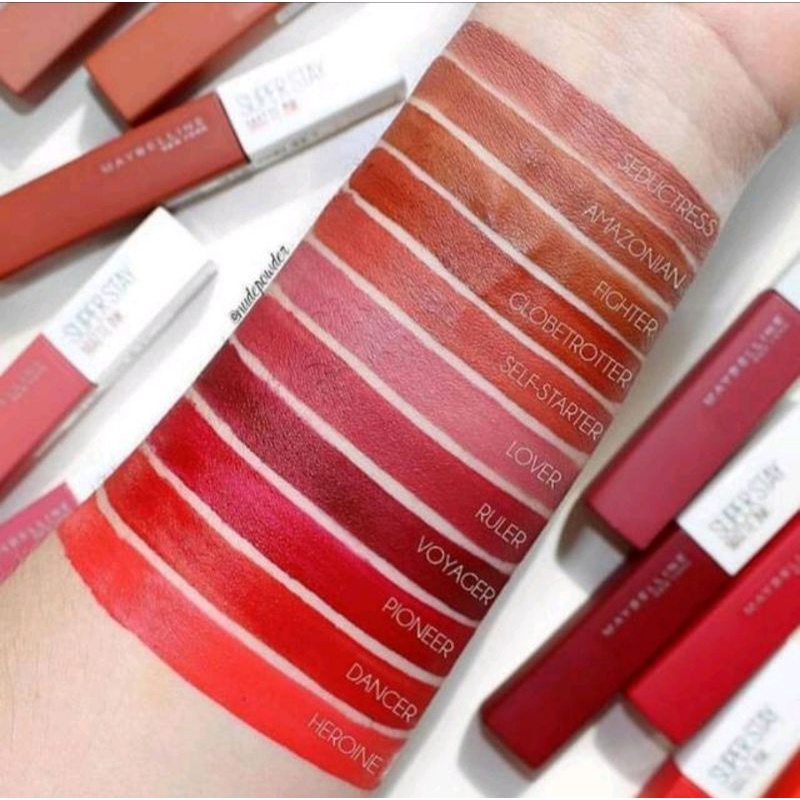 ❤ MEMEY ❤ MAYBELLINE Super Stay Matte Ink Lip Color