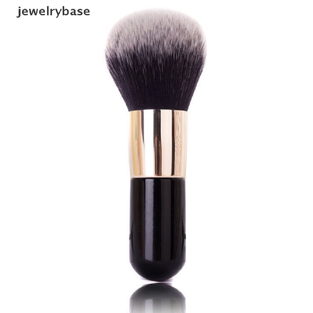 [jewelrybase] 1pcs Ukuran Besar Kuas Makeup Foundation Bedak Kuas Perona Pipi Wajah Lembut Brush Butik