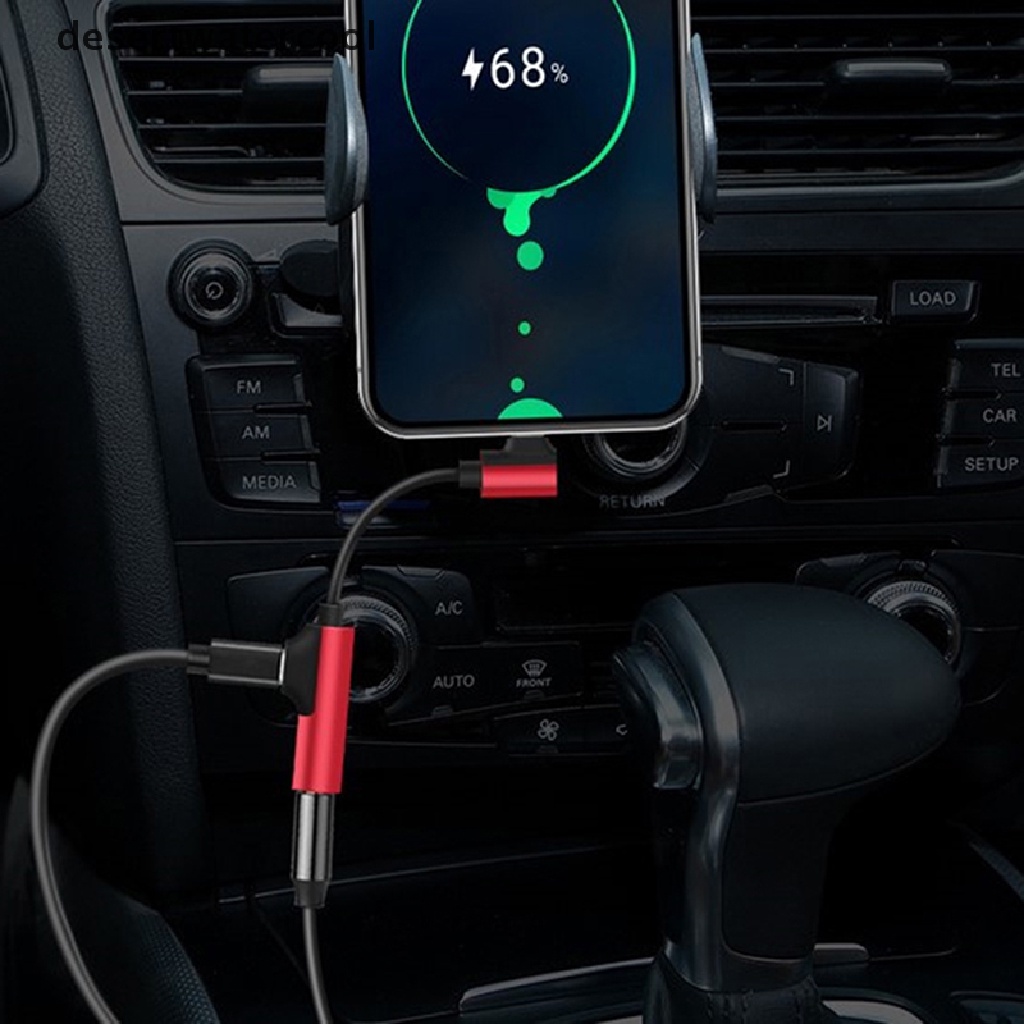 Deid 2in1 Tipe C Ke 3.5mm Headphone Jack Adapter Kabel Converter Charging Dan Music Martijn