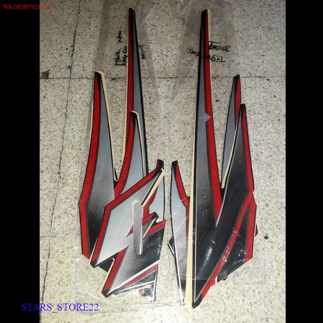 (ORI) Striping Tiger tahun 2004 Stiker Tiger tahun 2004 Sticker Tiger tahun 2004