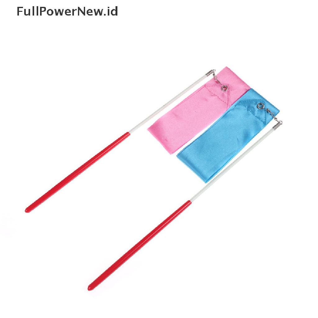 Power Gym Dance Pita Senam Art Balet Streamer Twirling Rod Olahraga Outdoor 2M ID