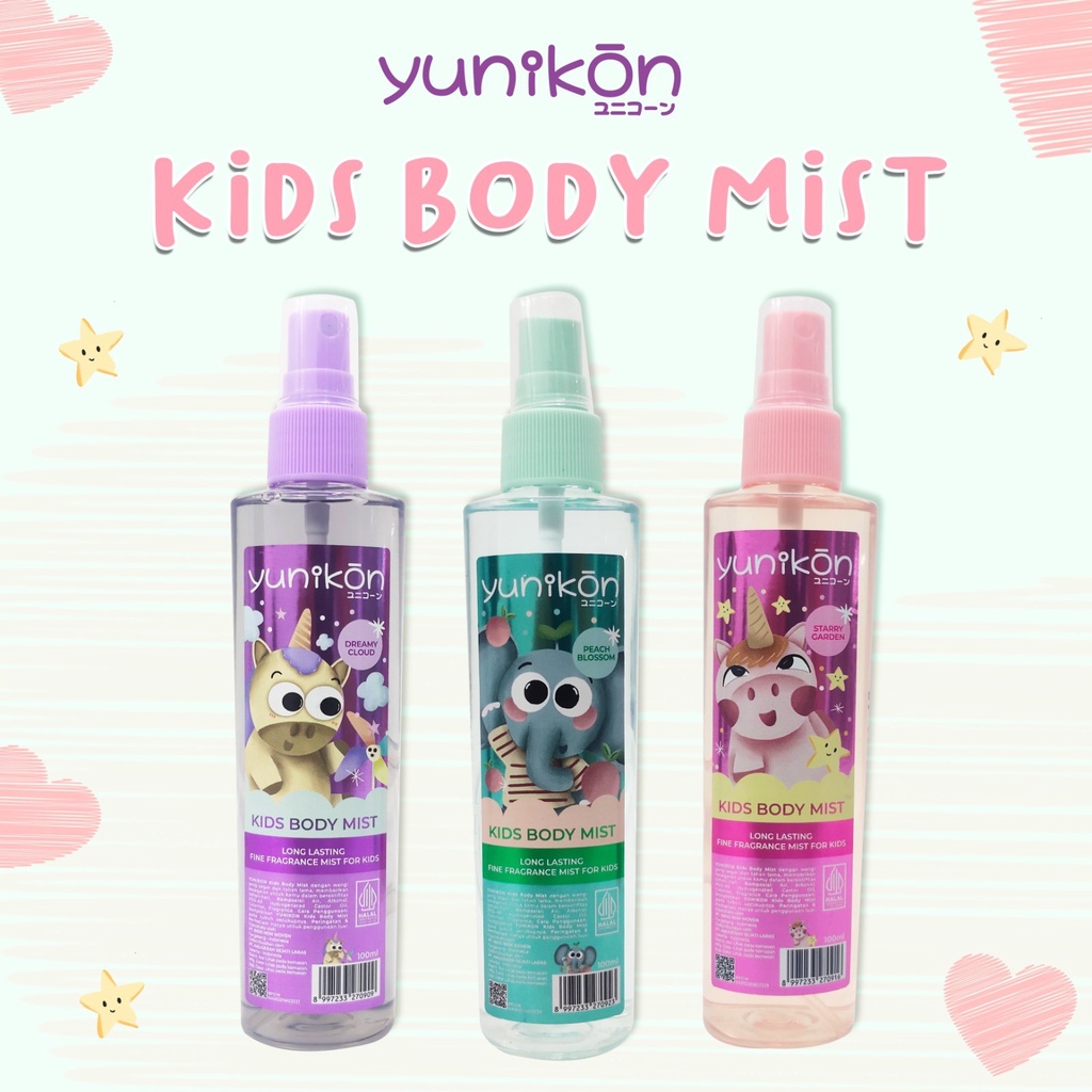 Yunikon Kids Body Mist 100ml