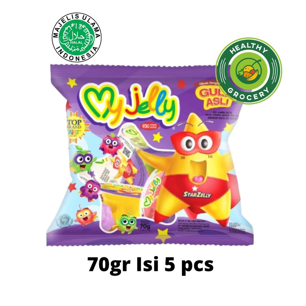 

Wong Coco My Jelly 70gr Isi 5 pcs