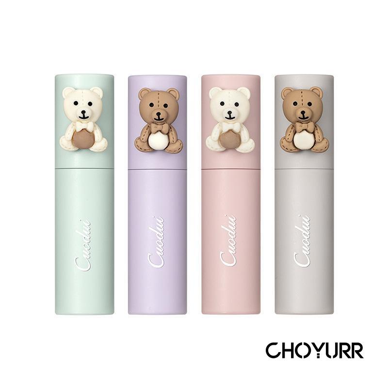 【COD】Lipstik Matte Long Lasting Nude Lip Matte Lip Cream Lip dan Check Mud Lip Gloss Beludru Lucu-CH