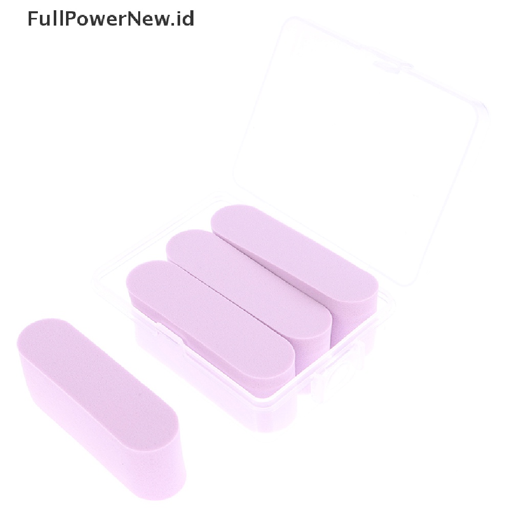 Power1 /3 /4Pcs Makeup Powder Puff Basah Dan Kering Alat Kosmetik Penggunaan Ganda Untuk Anak Perempuan ID