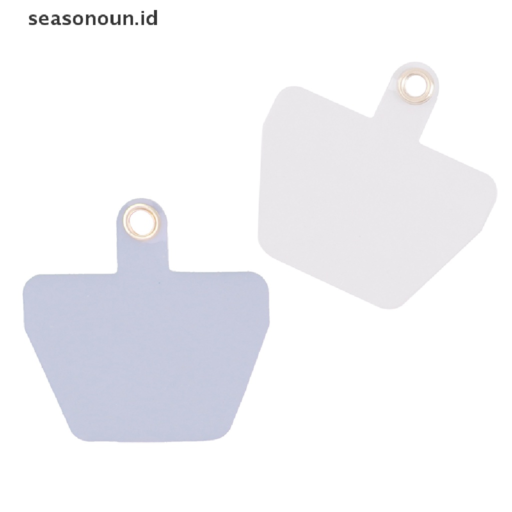 Seasonoun 10pcs Universal Ponsel Lanyard Gantung Loop Tether Tabs Untuk Phones Case.