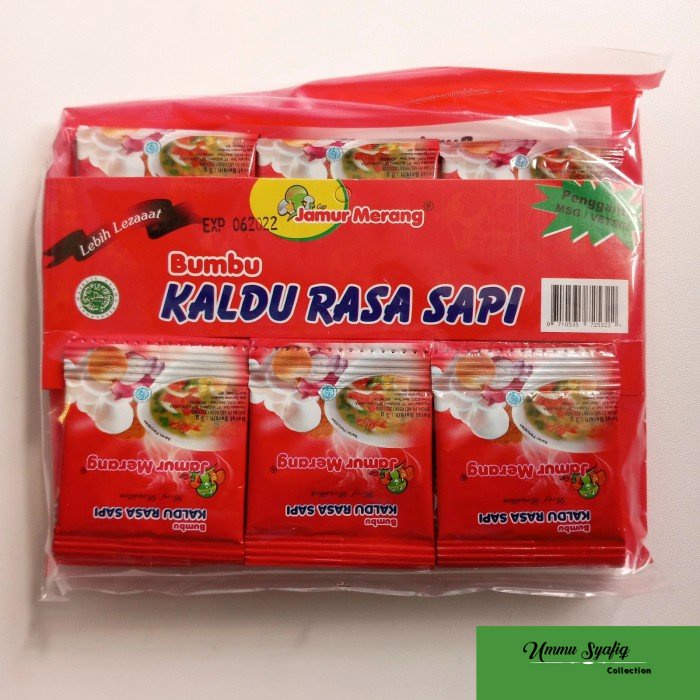 

Bumbu Kaldu Jamur Merang Rasa Sapi