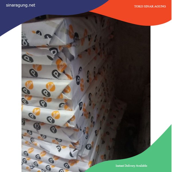 

KERTAS HVS PAPERPLUS 80g 61X86 isi 500lembar/free ongkos potong sesuai permintaan ukuran custom