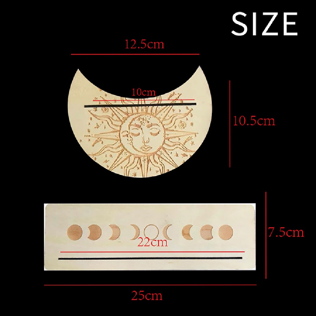 Deid2/4pcs Stand Kartu Tarot Untuk Alat Ramalan Penyihir Display Holder Altar Martijn