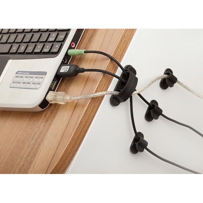 Cable Management 10 in 1 Clips Cable Organizer Untuk Electric Wire