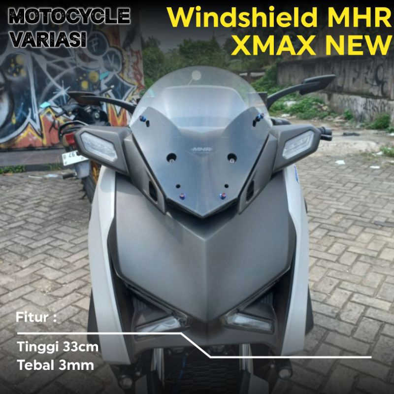 Visor windshield Yamaha Xmax 2023 connected MHR original