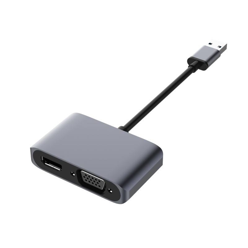 Converter USB 3.0 to HDMI, VGA High Quality