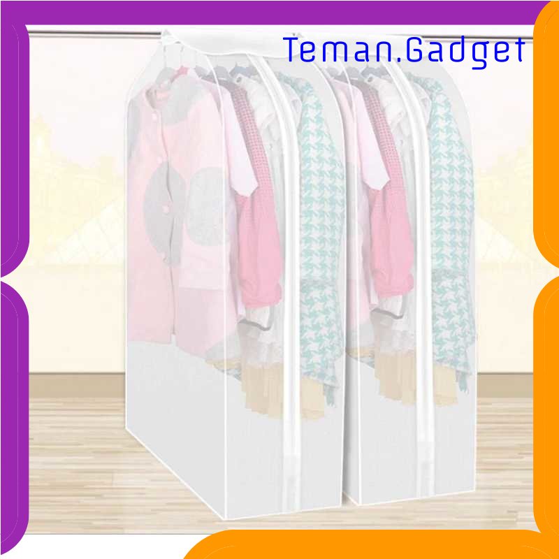 TG - KTK YIXIN PEVA Cover Pakaian Anti Debu Cloth Organizer 60x50x90cm - PE1