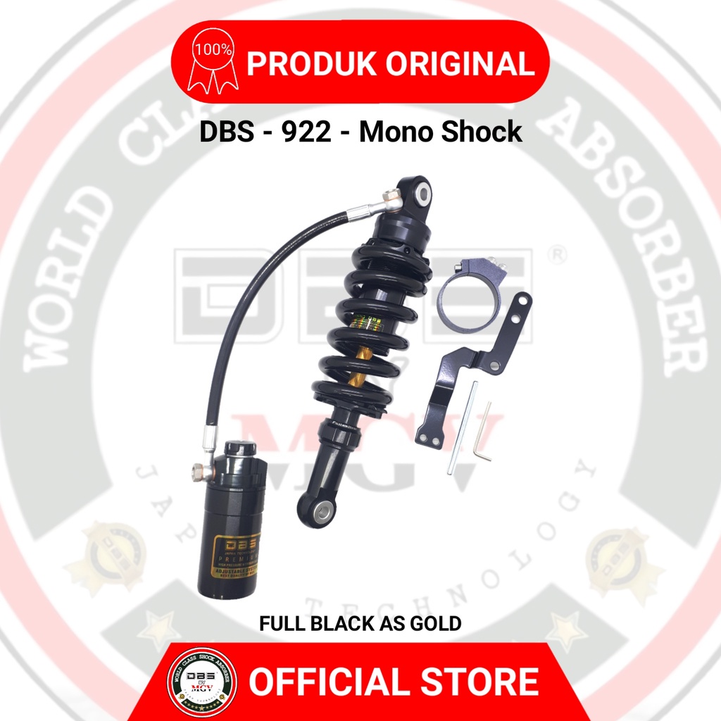 [ BISA COD ] Mono Shock DBS 922 PREMIUM ADJUSTABLE SYSTEM SUZUKI SATRIA F 150 FU