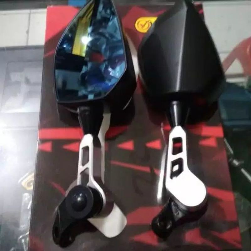 (BISA COD) New Spion Ducati Spion model Ducati Fast Bikes Universal Nmax,Aerox,Pcx,Adv,Vario,R15,Cbr,Ninja Dll