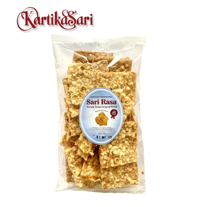 

Terlaris ✨ -Keripik Tempe Original Kotak - Sari Rasa- 2.2.23