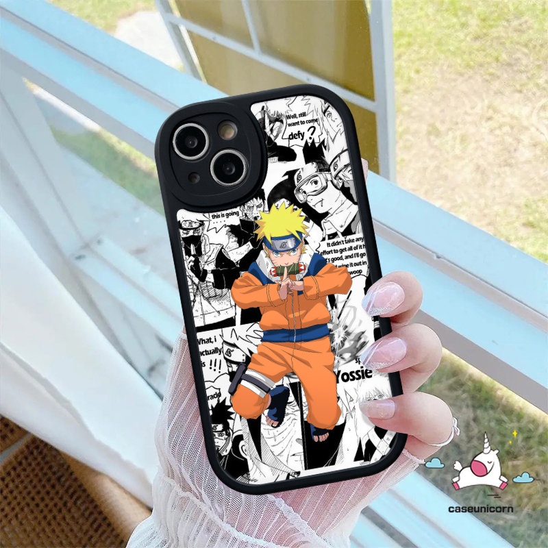 Csing Infinix Hot 10s 10T 11s 9 11 10 Play Hot 10 Lite Note 8 Smart 5 6 Trendy Kartun Anime One Piece Luffy Lucu Hokage Uzumaki Naruto Uchiha Sasuke Soft Case