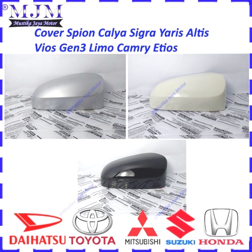 Cover Tutup Spion Calya Sigra tipe e Vios Gen 3 Yaris Camry Altis Etios Valco Polos Original Kanan Atau Kiri