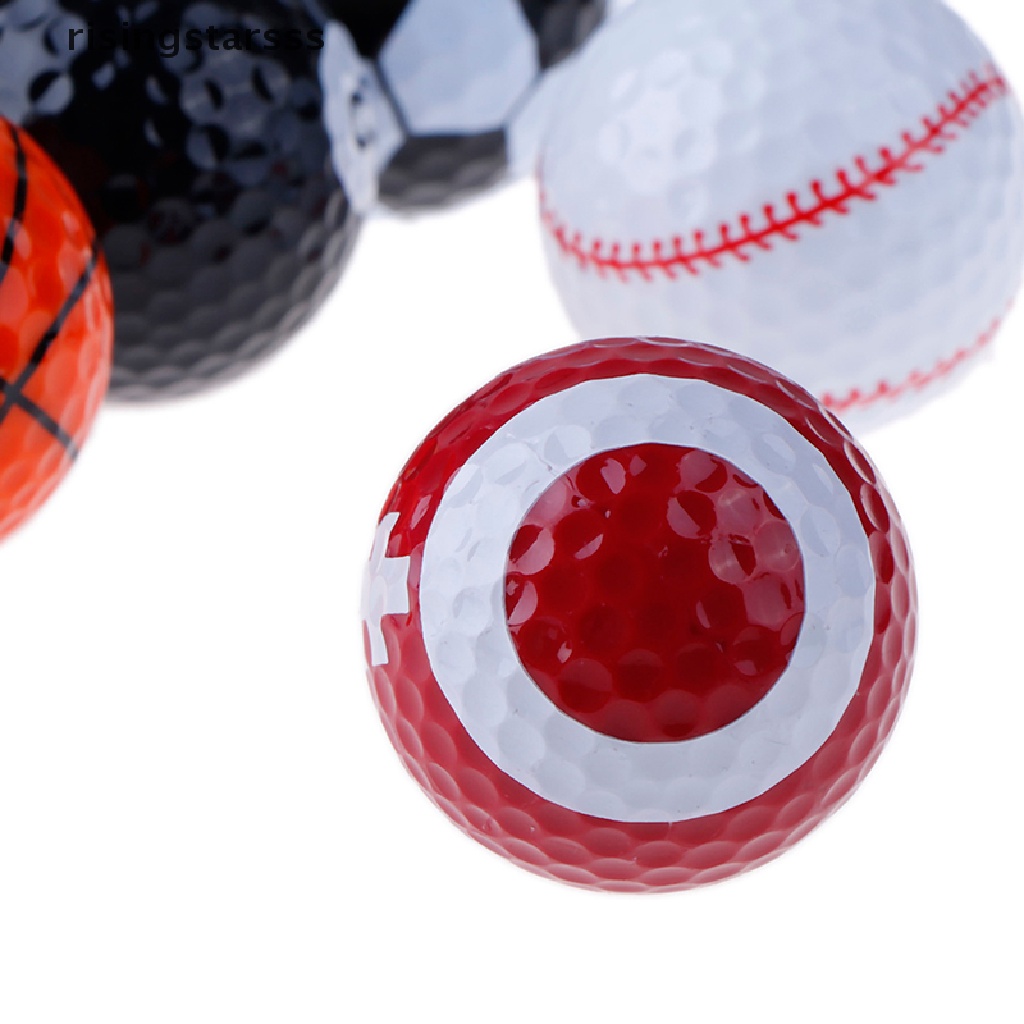 Rsid Span-new Olahraga Luar Ruangan Golf Ball Golf Game Kuat Resilience Force Olahraga Latihan Bola Jelly