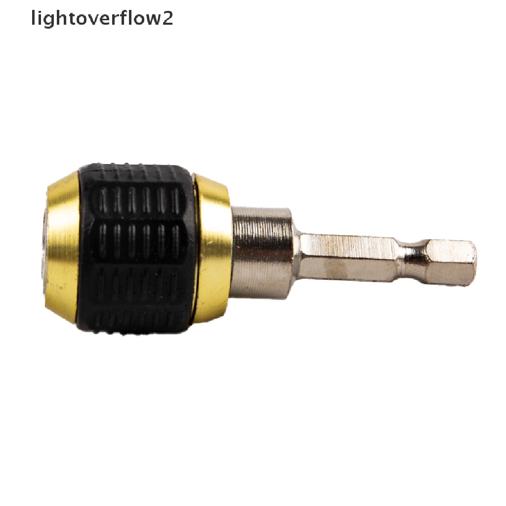 [lightoverflow2] 60mm Hex Handle Quick Coupling Bor Tangan Listrik Self-locking Connecg Rod [ID]