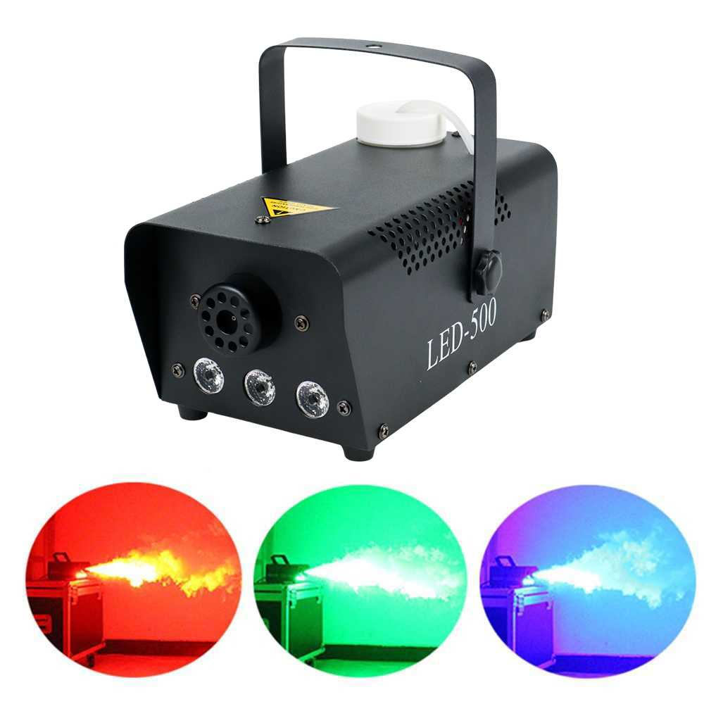 (BISA COD) FTIHSHP LED Sistem Fogger Panggung Stage Machine Ejector with RGB LED - KY-LED500