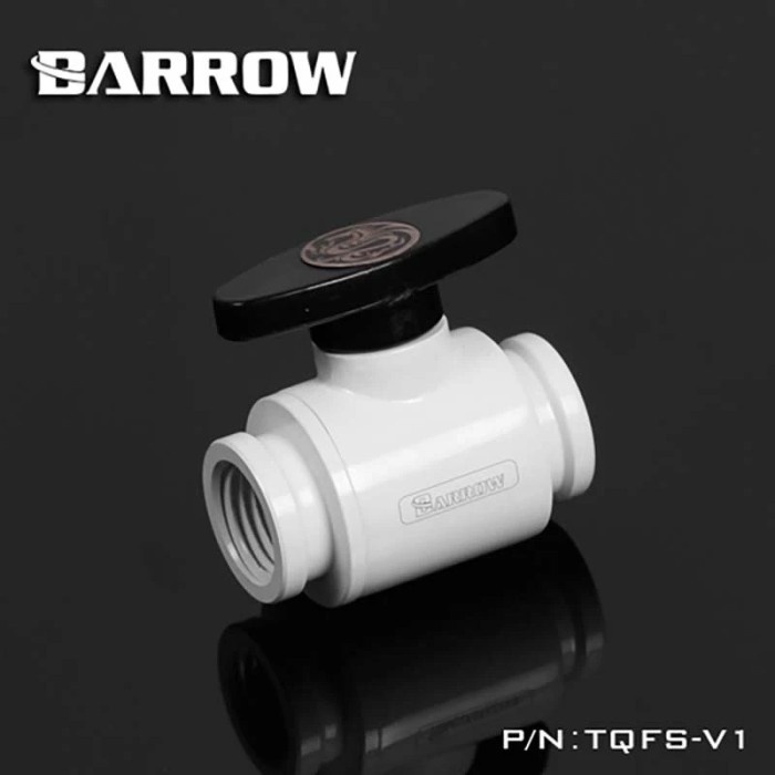 BARROW TQFS-V1 G1/4 Mini Valve With ABS Handle - White