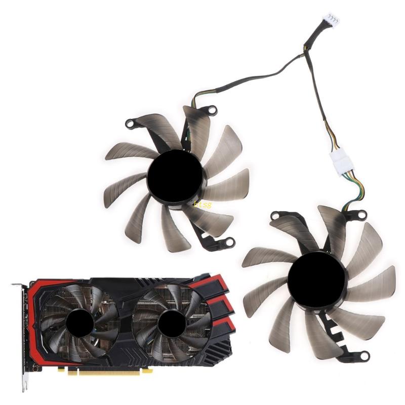 Bt Untuk Gainward RTX2060 6GB Untuk NVIDIA RTX 85mm 4Pin VGA Fan Graphics Card Cooling