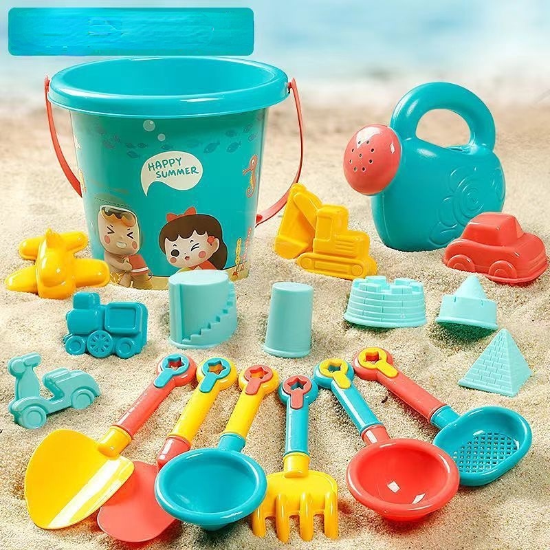 Piece Set Mainan Pantai Anak Ember Bermain Bayi Dengan Alat Pengerukan Pasir Air Sekop Beach Bucket Bermain Dengan Air