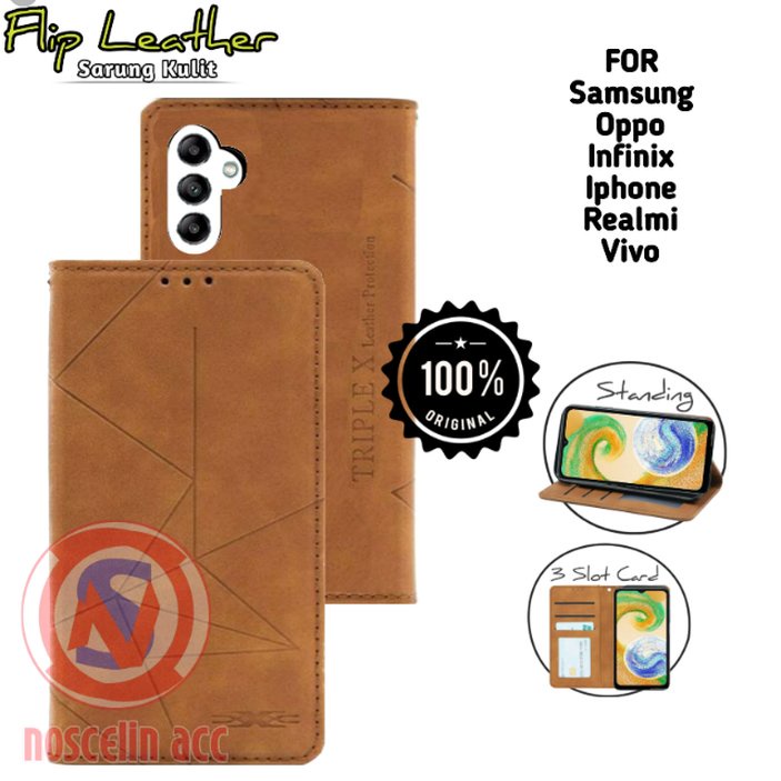 Case Case Hp Oppo A54 A71 A74 Flip Cover Magnet Tanpa Kancing Sarung Dompet Oppo A54 A71 A74 [f03] c