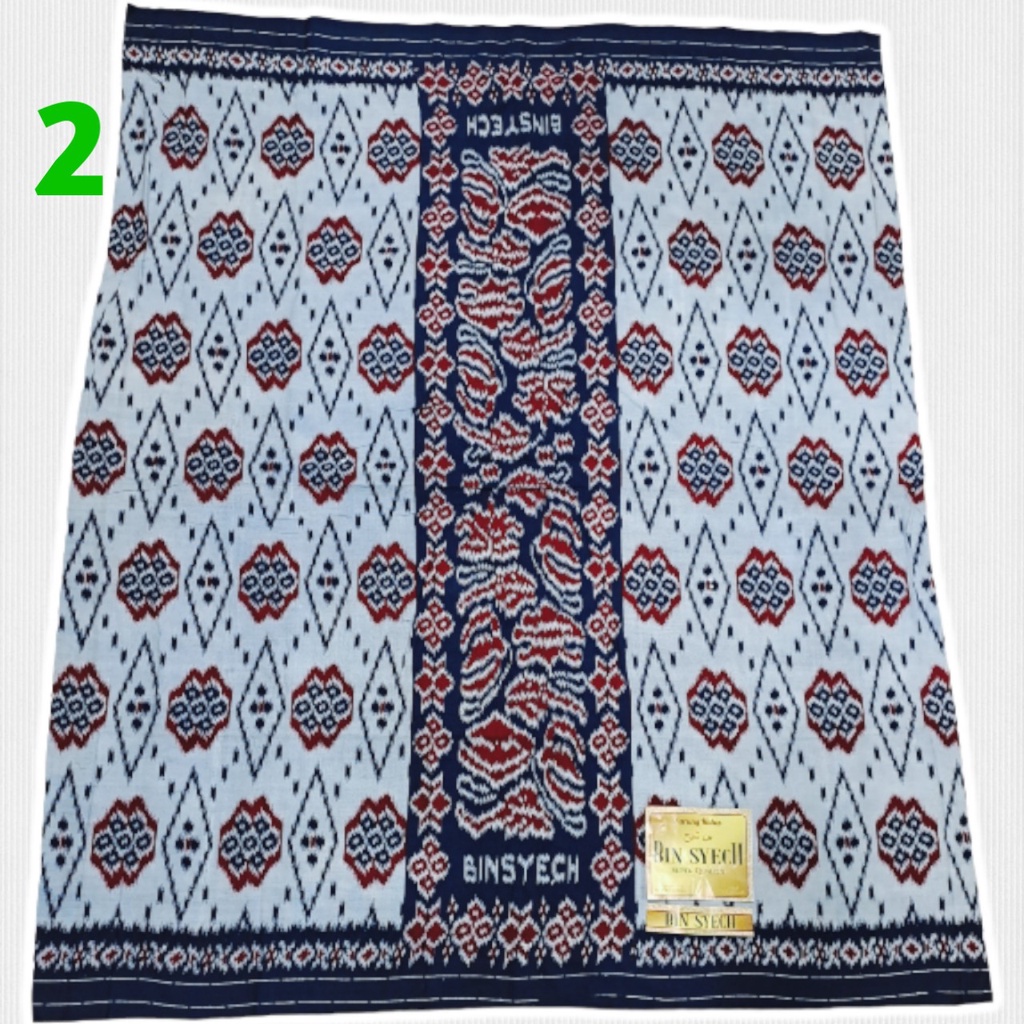 Sarung Bin Syech Ori / Sarung Bin Syech Tenun / Sarung Goyor / Sarung Goyor Asli / Sarung Goyor Pria