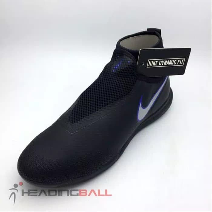 {MentariStore} SEPATU FUTSAL NIKE REACT PHANTOM VSN PRO DF IC BLACK Limited