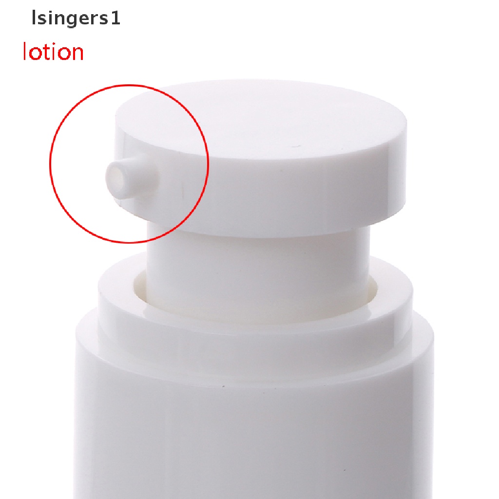 [lsingers1] 15/30 /50/100ml Botol Krim Lotion Airless Vakum Isi Ulang Wadah Butik