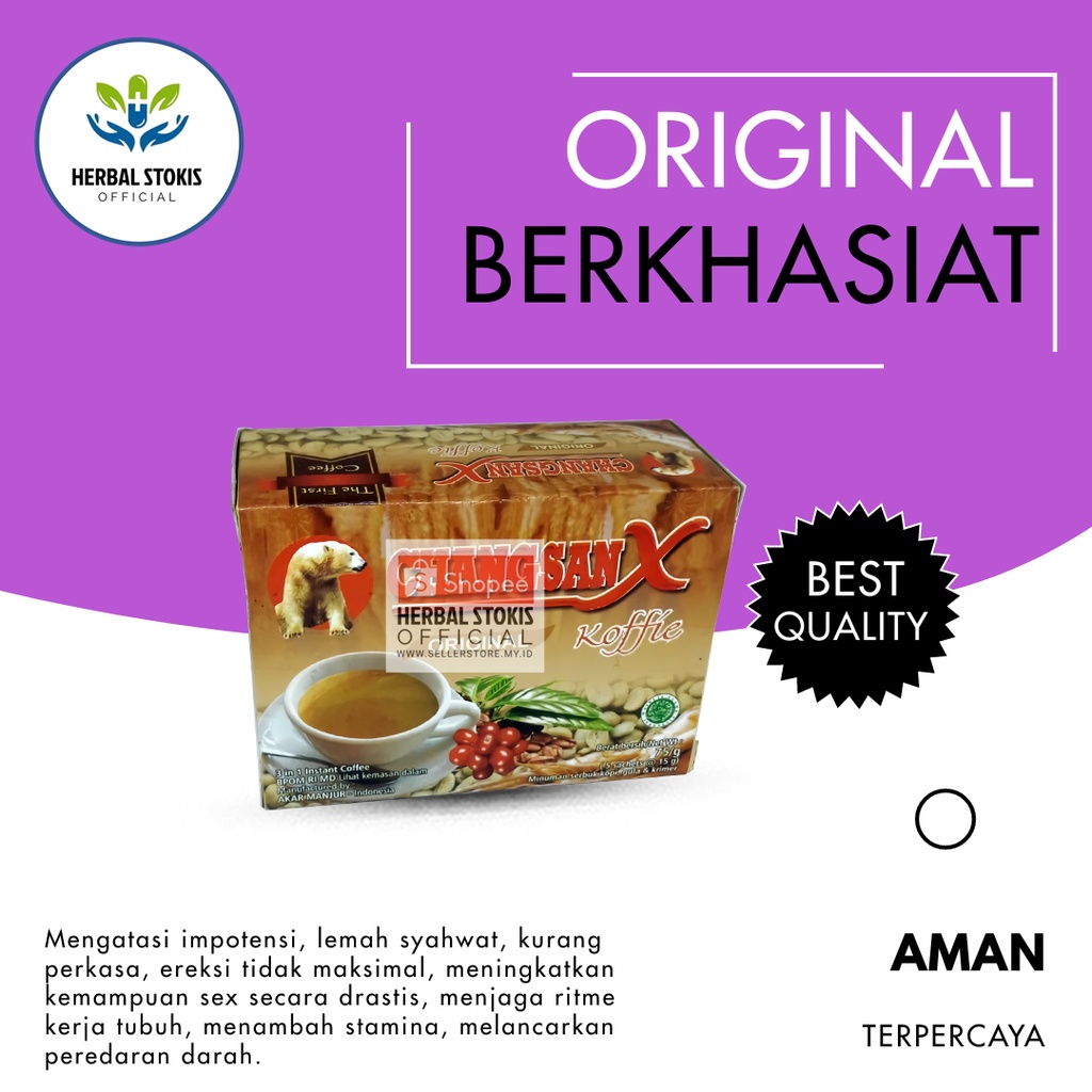 

Kopi Bubuk KopiChang (San) Original Kopi Pria (Kuat) Lebih Tahan Lama Paling Ampuh II Bukan Kopi Borneo