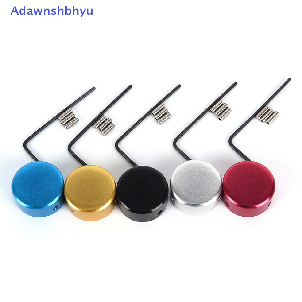 Adhyu 1pc Footswitch Topper Pelindung Bumper Bahan aluminium alloy Untuk Pedal Efek Gitar ID