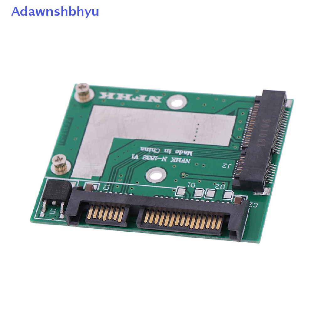 Adhyu mSATA ssd Ke 2.5 ''SATA 6.0gps adapter converter Kartu Modul Papan mini pcie ssd ID