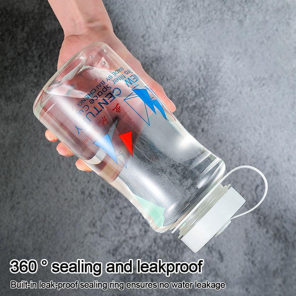 Solighter Water Bottle Outdoors Portable Minum Cangkir Kopi Teh Plastik