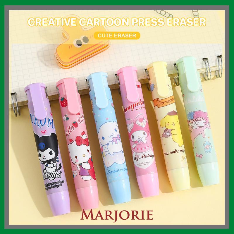 Eraser Cartoon Press Pen Modeling Koreksi Karet Alat Tulis Sekolah-MJD