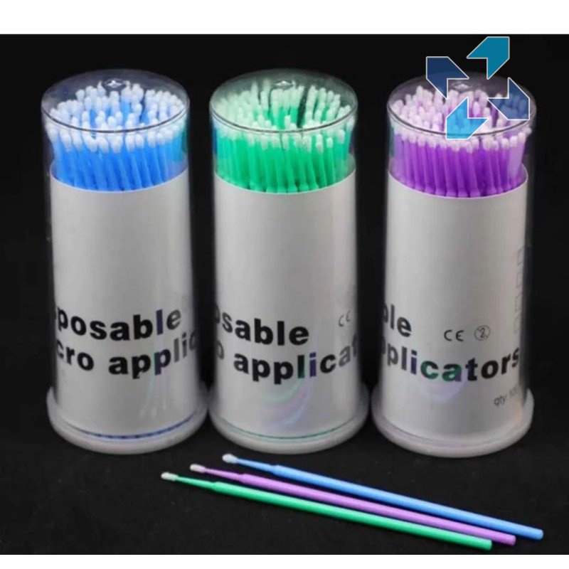 microbrush dental isi 100/botol