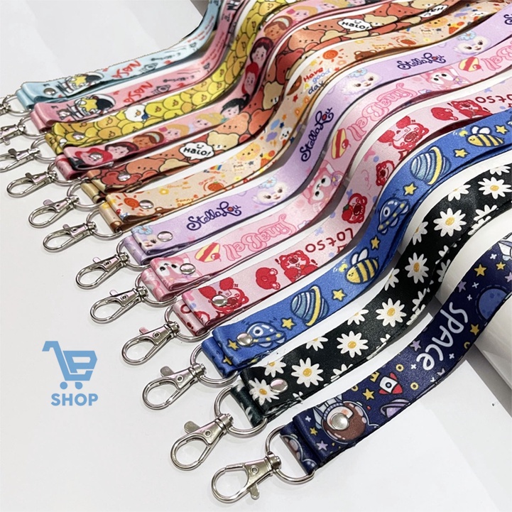 

TALI LANYARD Motif Dengan Metal Buckle gantungan LPS