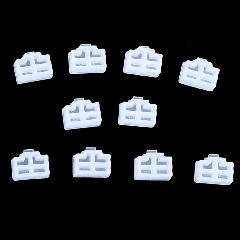 Seasonoun 10PCS Ethernet Hub Port RJ45 Anti Debu Cover Topi Pelindung Colokan Router RJ45.